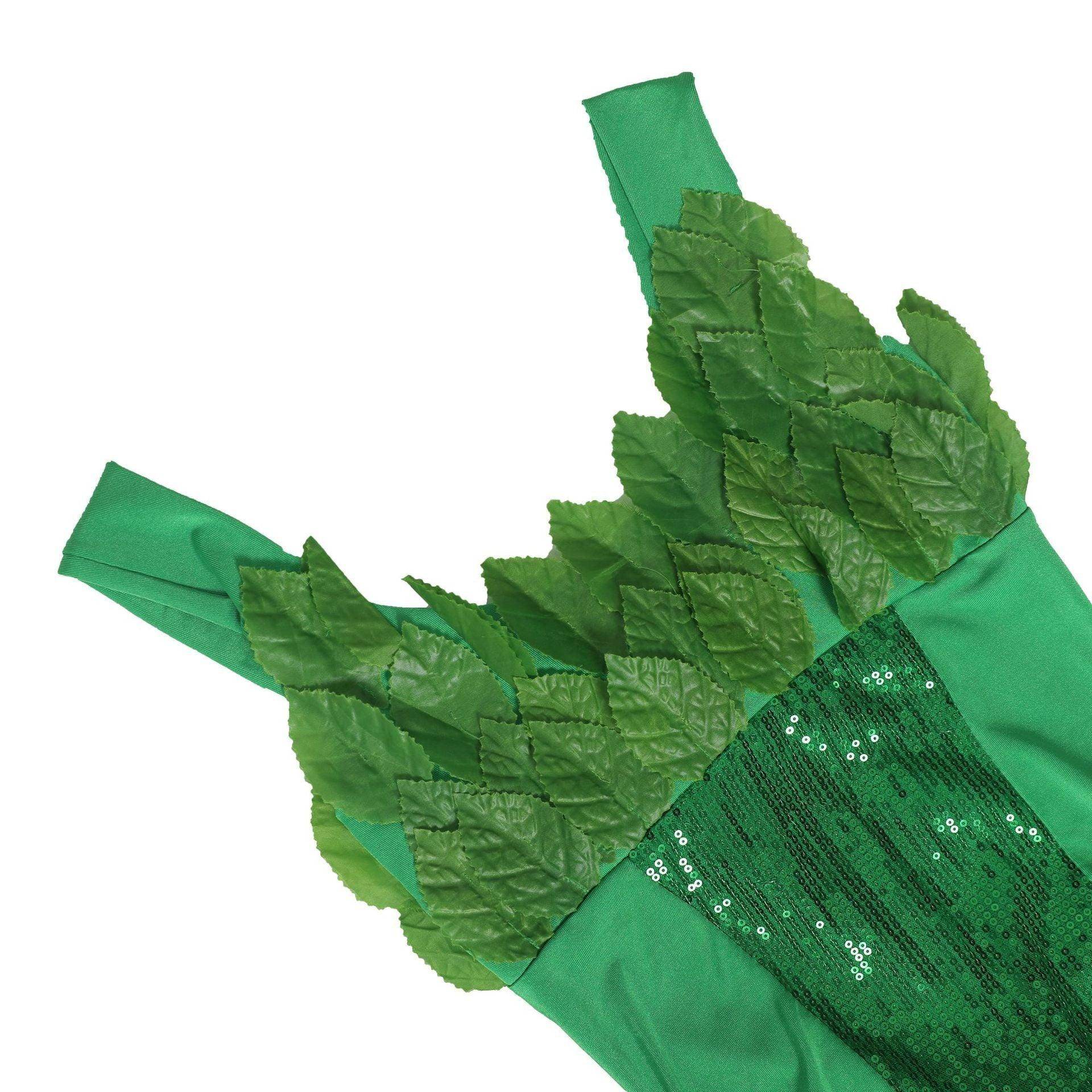 Women's Deuxe Poison lvy Costume long dress Halloween - zzcosplay