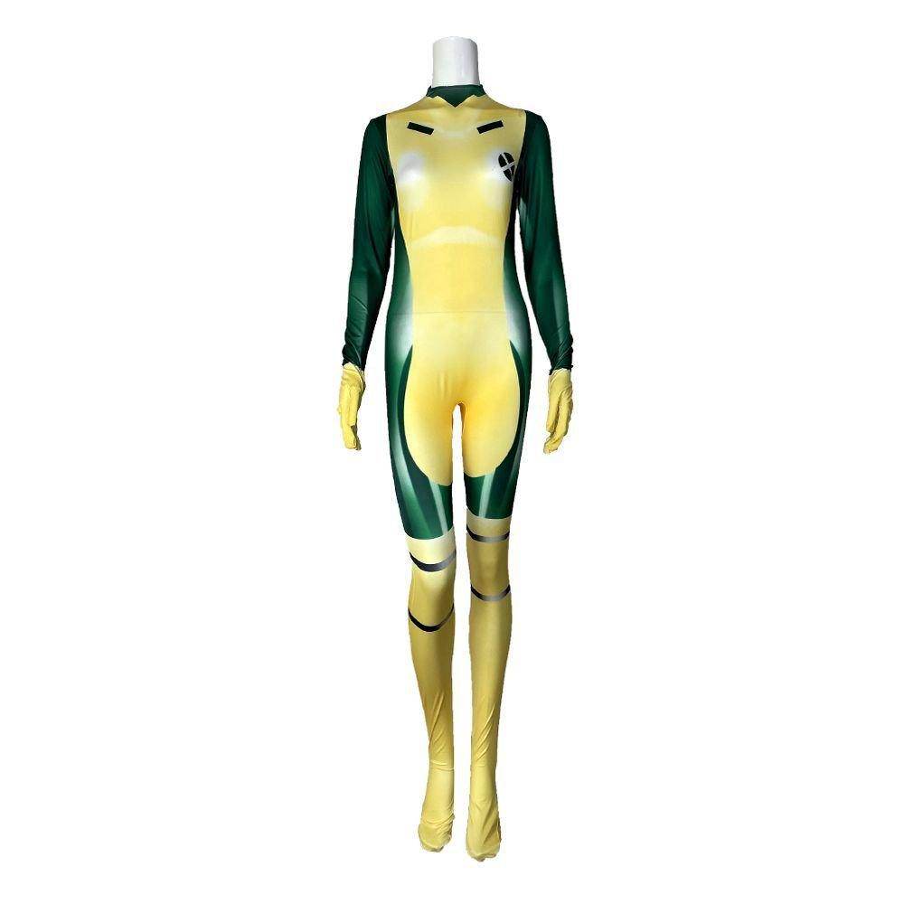 X Men Rogue Party Cosplay Costume Outfits Halloween Jumpsuit - zzcosplay